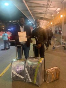 Notre client Kone est arrivé au Canada avec un permis de travail pour travailler pour notre partenaire employeur Rive Sud Inc